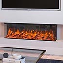 Bespoke Fireplaces Panoramic 3DP 1250 Sided Electric Fire